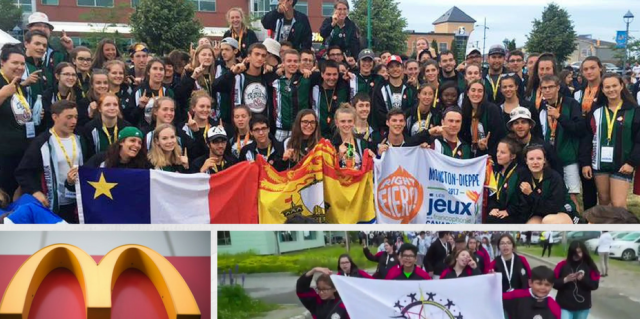 Jeunes aux jeux de la francophonie
