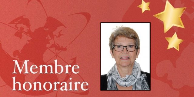 Photo de Jeanne Beaudoin - membre honoraire de l'ACELF