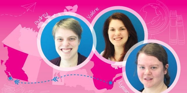 Stagiaires en Colombie-Britannique