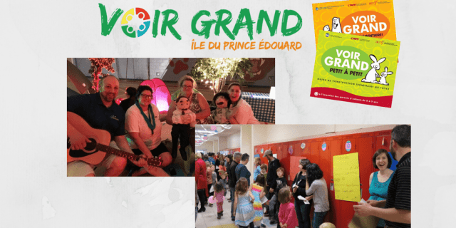 Visuel des couverts des Voir grand