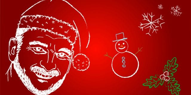 Dessin de Noël de Ronald Boudreau