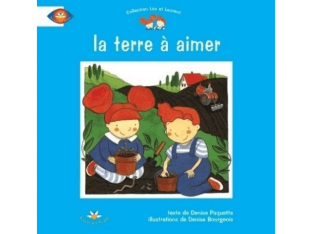 Couvert du livre la terre à aimer