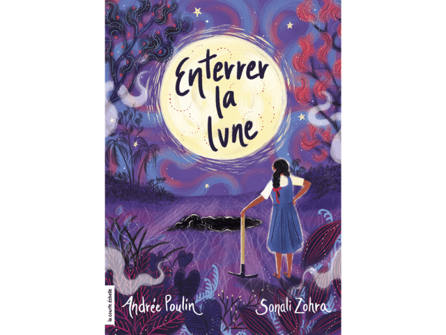 Couverture du livre «Enterrer la lune»