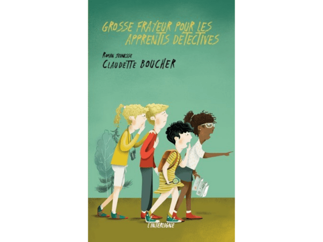 Couverture du livre «Grosse frayeur pour les apprentis détectives»