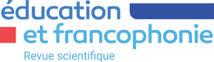 Logo Revue Éducation et francophonie