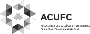 Logo Association des collèges et universités de la francophonie canadienne (ACUFC